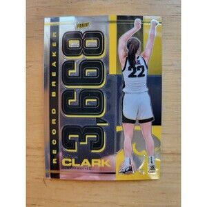 2024 Panini Caitlin Clark Collection 3668 Record Breaker Chrome #RB-CC.